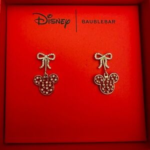Baublebar X Disney Mickey Mouse Christmas Earrings